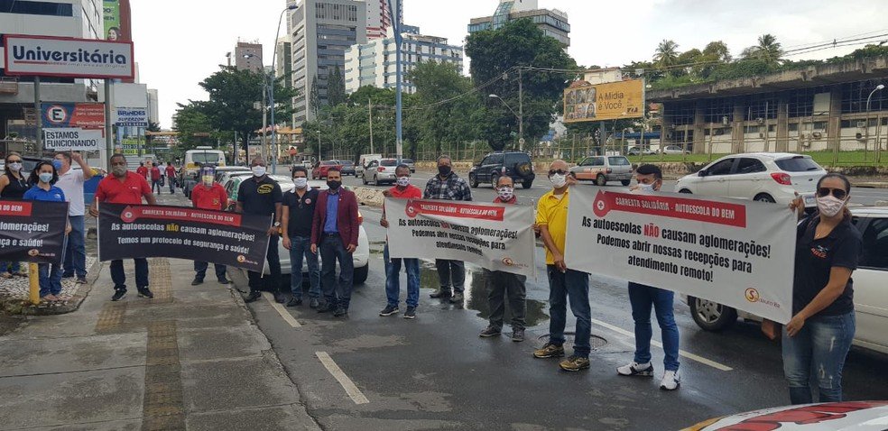 Sindicato das Autoescolas da Bahia promove mobilização solidária com categoria no estado